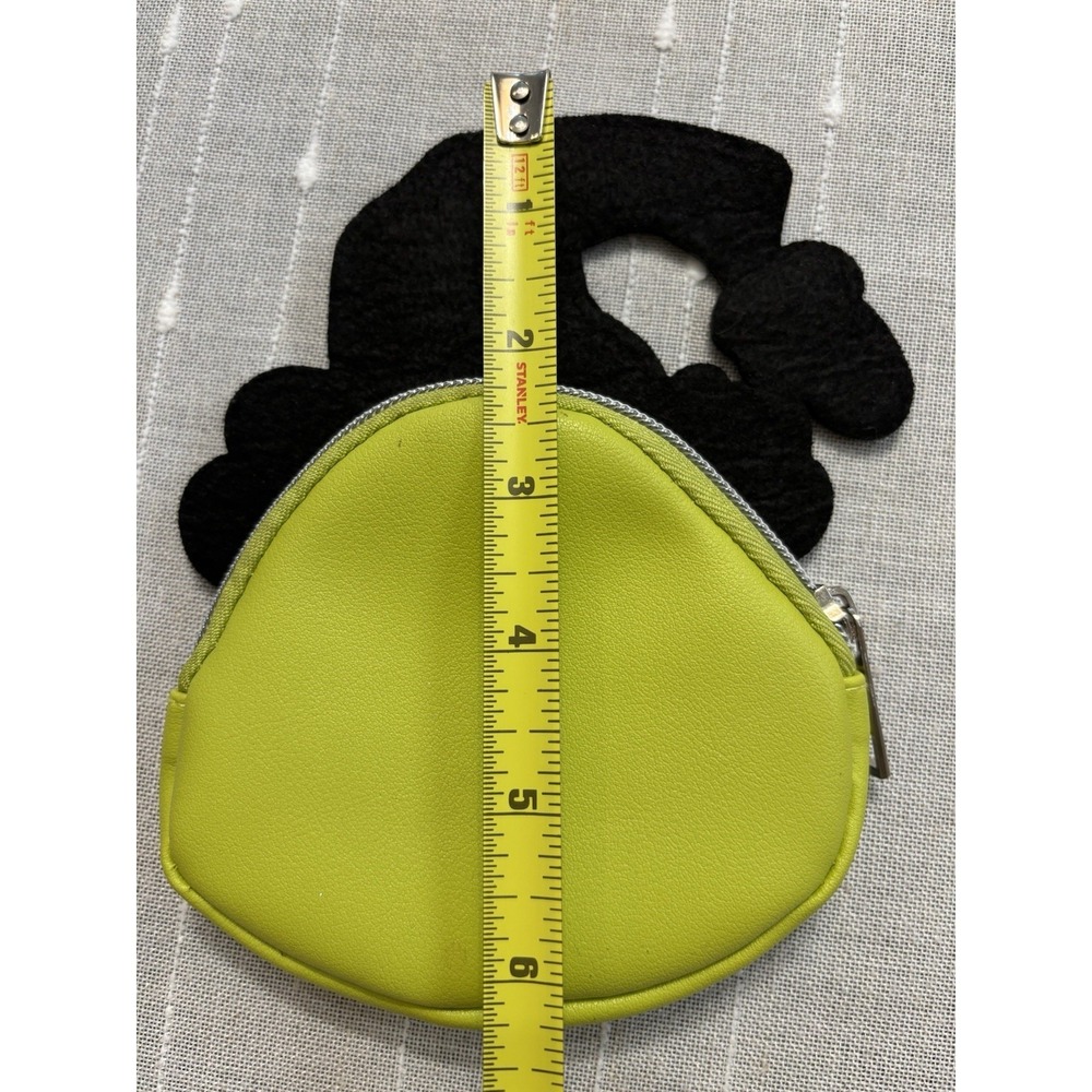 NWOT Dr. Seuss The Grinch Small Zip Coin Keys Lipstick Purse Pouch 6.5" Organize - Picture 3 of 5